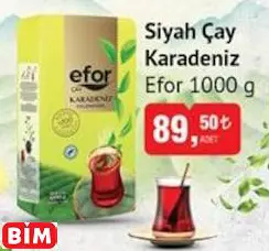 EFOR SİYAH ÇAY KARADENİZ
